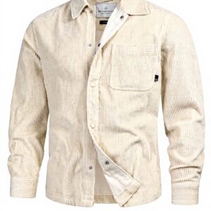 Chemise overshirt homme KRONSTADT velours côtelé coton