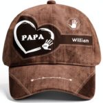 Casquette personnalisable SOUFEEL pour papa cadeau familial-0