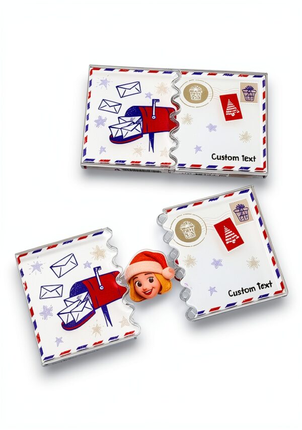 Boîte photo acrylique personnalisable cadeau souvenir design-5