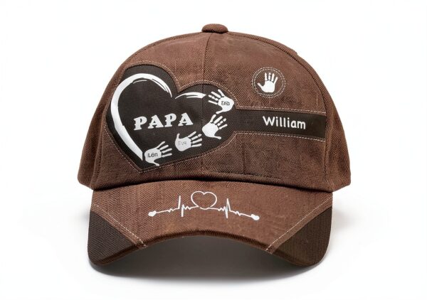 Casquette personnalisable SOUFEEL pour papa cadeau familial-6