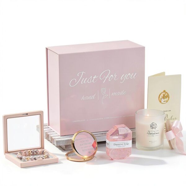 Bougie parfumée Kasperas cire soja lavande cadeau maison-1