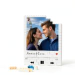 Puzzle Photo Personnalisé Blocs Construction Cadeau Familial-0