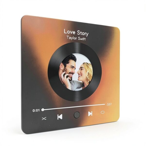 Aimant personnalisé CustomizeFactory photo musique cadeau-3