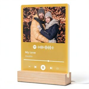Giftove veilleuse photo acrylique cadeau personnalisé-0