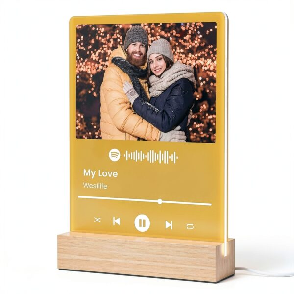 Giftove veilleuse photo acrylique cadeau personnalisé-0