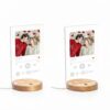 Cadre photo personnalisé Spotify lumière LED cadeau couple-3