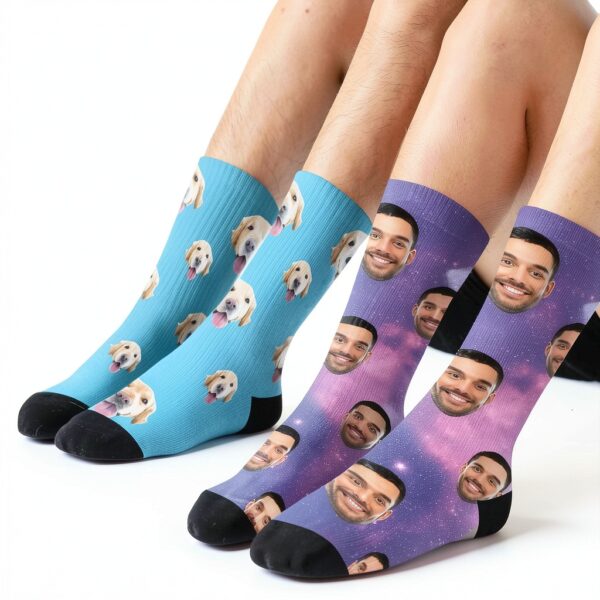 Chaussette Personnalisé Douce Confort Cadeau Original Adulte-1