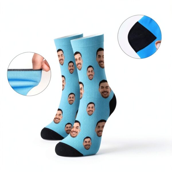 Chaussette Personnalisé Douce Confort Cadeau Original Adulte-3