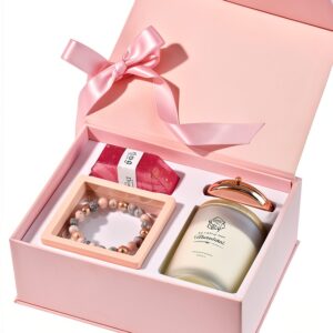 Bougie parfumée Kasperas cire soja lavande cadeau maison-0