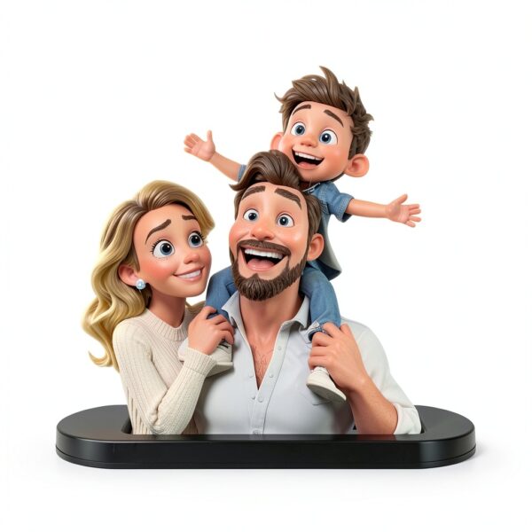 Cadre photo 3D JeathFea personnalisé décoration bureau-2