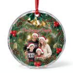 Boule Noël Personnalisable SOUFEEL Photo Verre Décoration-0