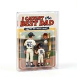 Bloc Photo Acrylique Baseball Personnalisable Cadeau Papa-0