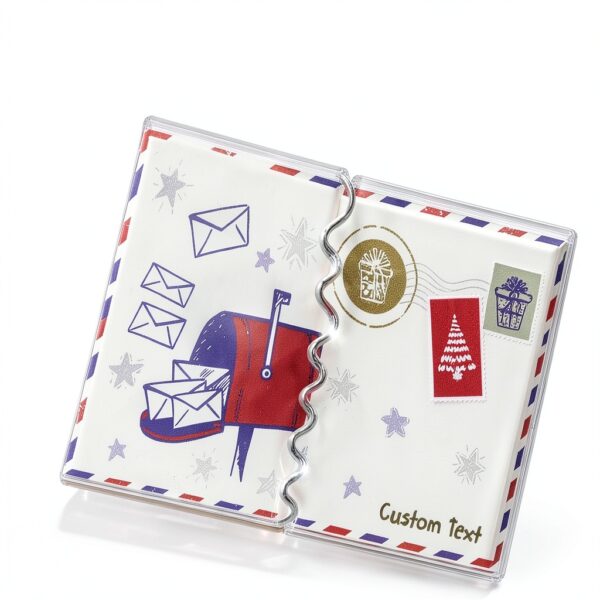 Boîte photo acrylique personnalisable cadeau souvenir design-2