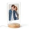 Cadre photo personnalisé Spotify lumière LED cadeau couple-0