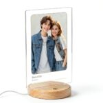 Cadre photo personnalisé Spotify lumière LED cadeau couple-0