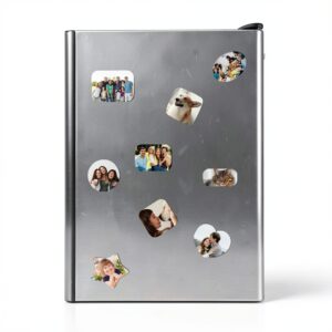 Aimant photo personnalisé Toyofmine Cœur PVC décoration-0