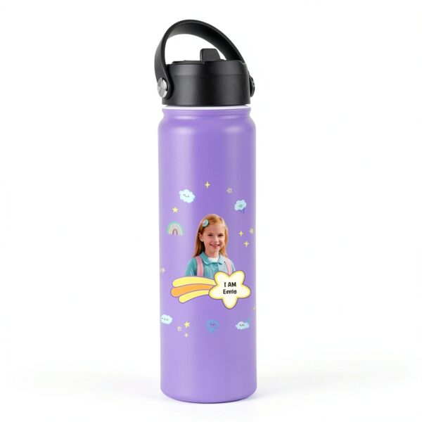 Gourde isotherme SOUFEEL enfant personnalisable acier-6