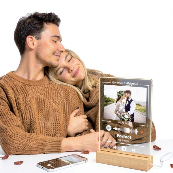 Plaque Spotify Greatminer cadeau personnalisé photo-5