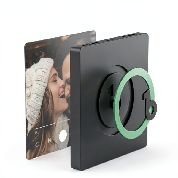 Aimant décoratif Smile Lab vert plastique pour cuisine-4