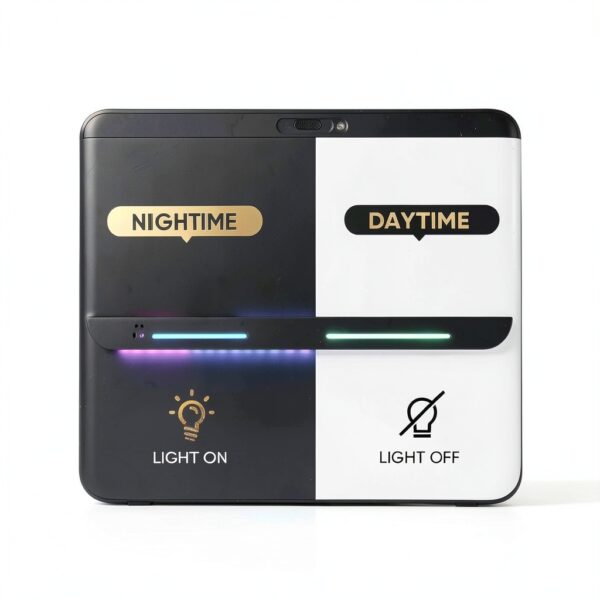 Seuil de porte LED SOUFEEL personnalisable multicolore-3