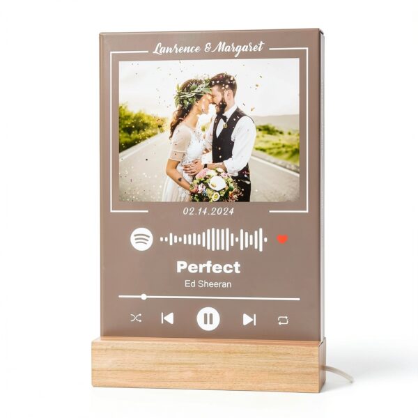 Plaque Spotify Greatminer cadeau personnalisé photo-0