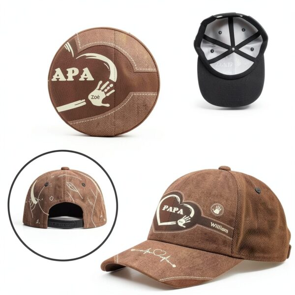 Casquette personnalisable SOUFEEL pour papa cadeau familial-4