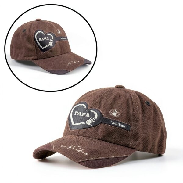 Casquette personnalisable SOUFEEL pour papa cadeau familial-3