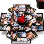 Boîte surprise album photo ROSE-RED DIY cadeau créatif-0