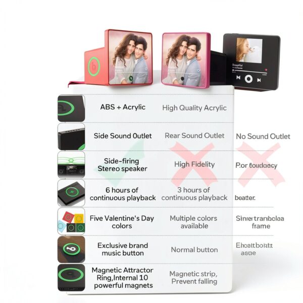 Aimant réfrigérateur musique SOUFEEL personnalisable design-2