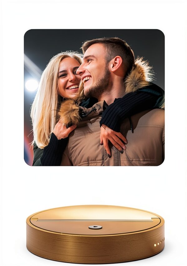 Cadre photo personnalisé Spotify lumière LED cadeau couple-8