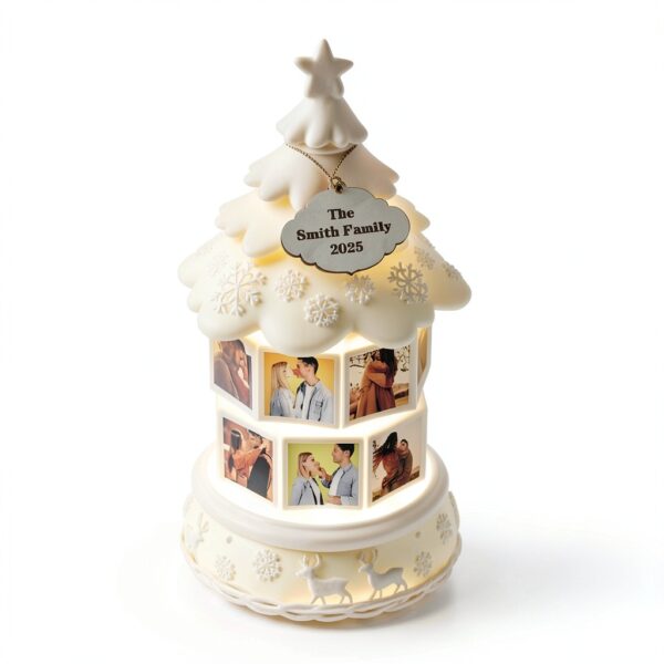 Veilleuse Photo Personnalisée Cadre Photo Musique Cadeau-4