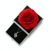 Rose éternelle Yamonic collier coeur cadeau femme amour-3
